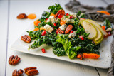 Apple, Pomegranate, Kale Salad