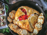 ​Baked Brie with Hot Pepper Jelly