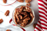 ​Quick Candied Pecans