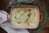 ​Twice-Baked Garlic Mashed Potatoes