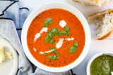 Tomato and Roasted Pepper Bisque