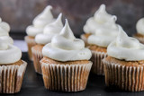 Pumpkin Spice Cupcakes with Maple Cream Cheese Frosting