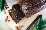 Double Chocolate Zucchini Bread with Pecans