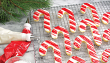 Peppermint Candy Cane Cookies
