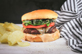 Southwest Burger with Chipotle Mayo