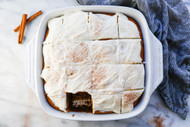 Chocolate Chip Pumpkin Cake with Brown Butter Frosting