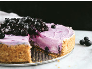 No-Bake Blueberry Cheesecake