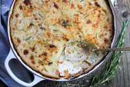 Classic Potato & Leek Gratin