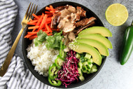 Banh Mi Inspired Grilled Pork Bowls