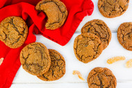 Candied Gingersnap Cookies