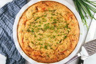 Crustless Bacon and Broccoli Quiche