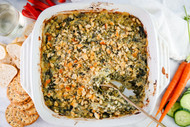 Spinach, Artichoke and White Bean Dip