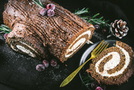 Bûche de Noël- Yule Log Cake