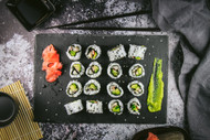  Make Sushi! Try our California Rolls 