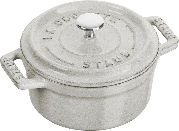 Staub 6.6 L (7 QT) White Truffle Oval Cocotte 40501448