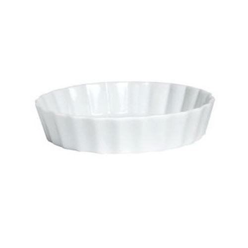 Steelite - Varick Cafe Porcelain 4 oz Creme Brulee Dish - 6900E552