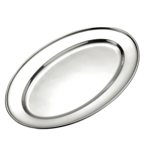 Browne - 16" Oval Platter Stainless Steel - 574183