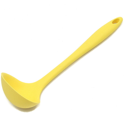 Chef Craft - 11" Premium Yellow Silicone Ladle - 13260