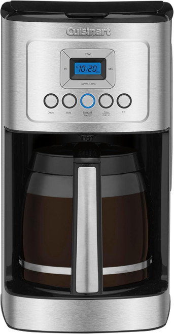 Cuisinart - 14 Cup Programmable Coffeemaker w/ Glass Carafe - DCC3200C