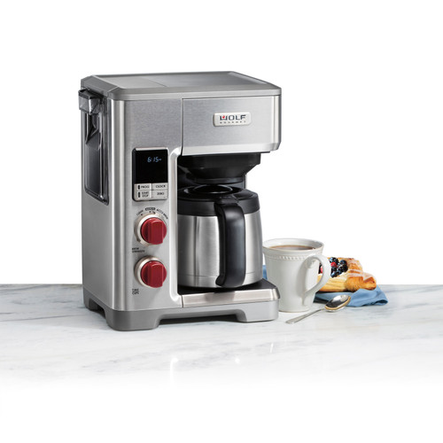 Wolf Gourmet - 10 Cup Programmable Coffee System - WGCM100S