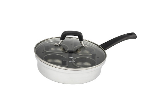 Henckels International - Kitchen Elements 4 Egg Poacher 8" Fry Pan