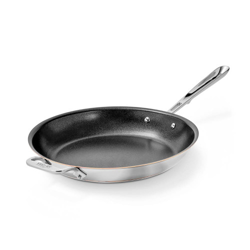 All Clad - Copper Core 12" Non-Stick Fry Cookware Pan - 6112SS NS 1