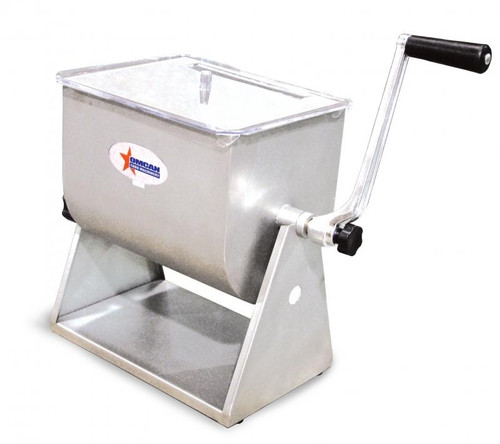 Omcan - Stainless Steel Manual Tilting Mixer With 17 -Lb / 4.2-Gallon Tank Capacity - 19202