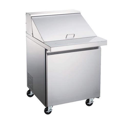 Omcan - 27.5" Mega Refrigerated Prep Table With 1 Door - 50049