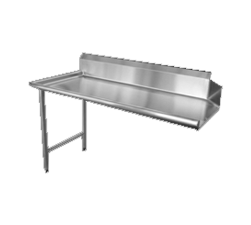 Omcan - 26" Stainless Steel Clean Dish Table  Left Side - 28472