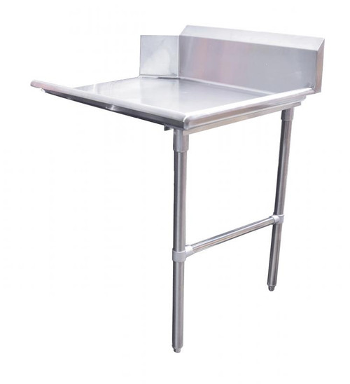 Omcan - 26" Stainless Steel Clean Dish Table  Right Side - 28473