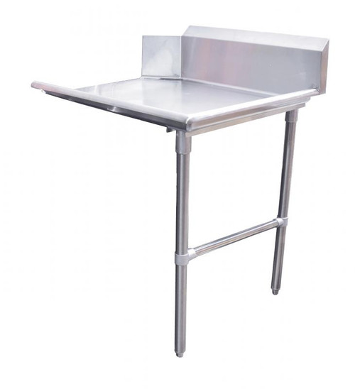 Omcan - 48" Stainless Steel Clean Dish Table  Right Side - 28477