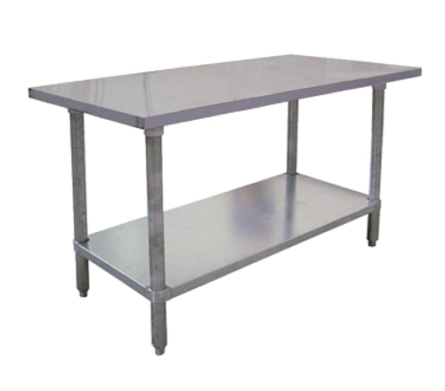 Omcan - 30" X 36" All Stainless Steel Work Table - 19143