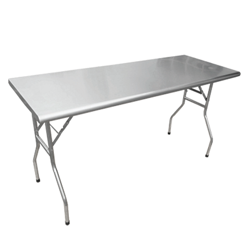 Omcan - 30" X 72" Stainless Steel Folding Table - 41233