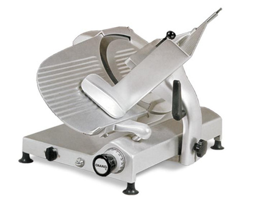 Omcan - 12" Gear-Driven Slicer With 0.35 Hp Motor - 13641