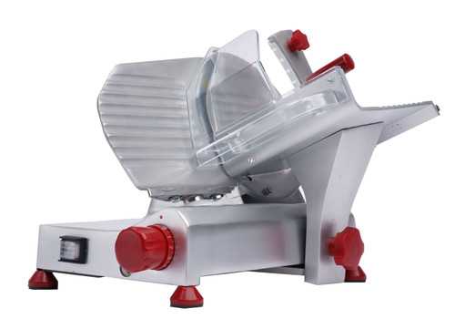Omcan - 8" Belt-Driven Slicer With Removable Blade Sharpener - 13606