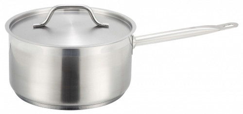 Winco - 2 qt S/S Saucepan w/ Lid - SSSP2