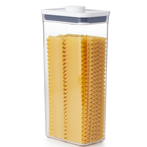 OXO Steel POP Container Big Short Sqaure - 2.8 Qt for Cereal, Grains and  More