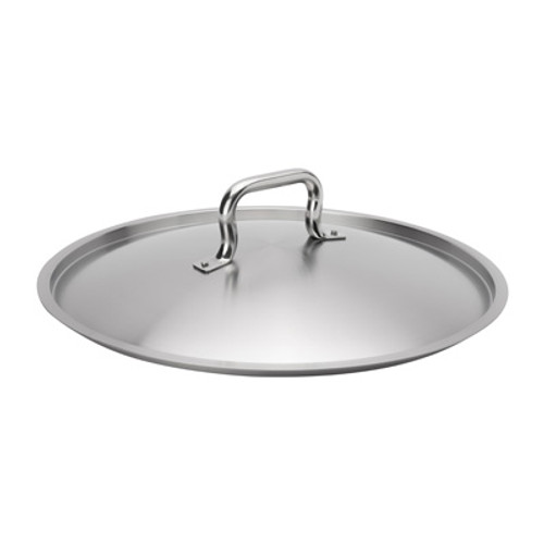 Browne - Elements 15-7/10" Stainless Steel Stock Pot Cover - 5734140