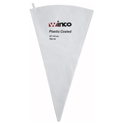 Winco - Plastic Coated Piping Bag 24" - PBC24