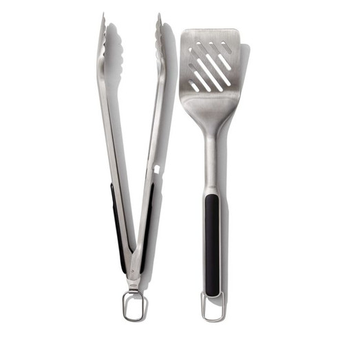 Oxo - Good Grips 2 Pc BBQ Grilling Turner & Tongs Set