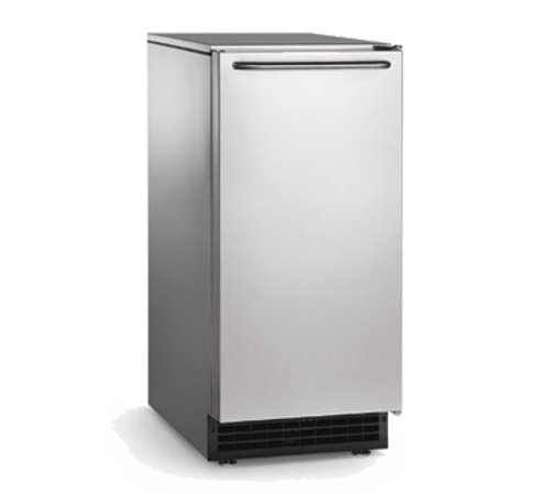 Scotsman - Undercounter 15" Width Air Cooled Pump Drain Gourmet Cube Ice Machine - 64 Lb Production 26 Lb Storage (115 Volts) - CU50PA-1