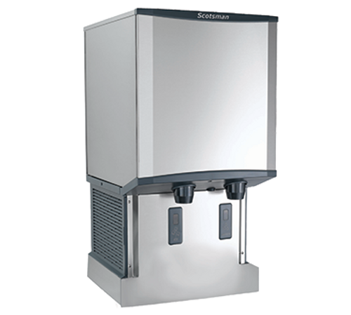 Scotsman - Meridian™ Touch-Free Wall-Mounted Nugget Ice & Water Dispenser Air Cooled - 500 lb Production 40 lb