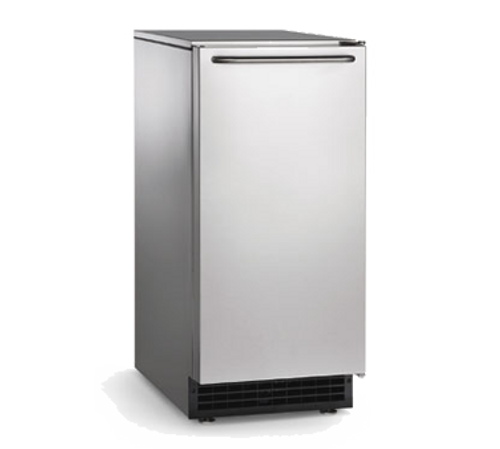 Scotsman - Undercounter 15" Width Air Cooled Gravity Drain Gourmet Cube Ice Machine - 64 lb Production 26 lb Storage (115 Volts)