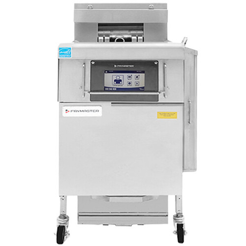 Frymaster FilterQuick Oil-Conserving Electric Floor Fryer with 60 lb. Full Frypot and Automatic Filtration - 208V, 3 Phase