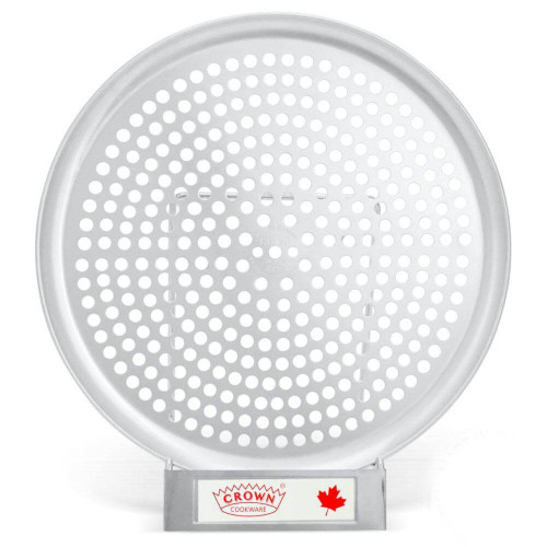 Crown - 12" Perforated Aluminum Pizza Pan - 712