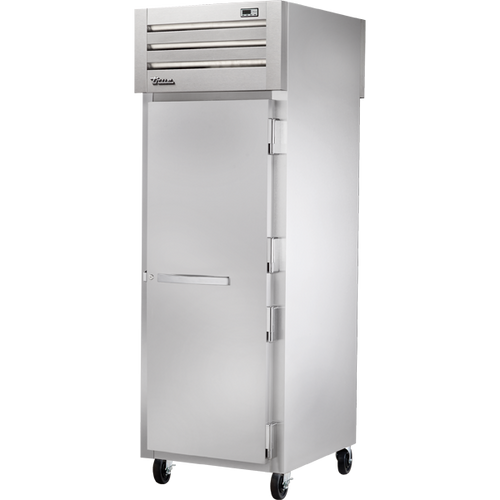 True - Spec Series 27.5" Stainless Steel Pass-Thru Freezer w/ Solid Swing Doors - STG1FPT-1S-1S