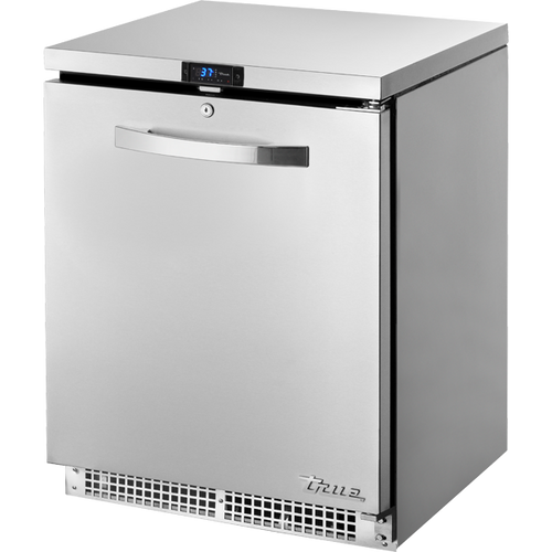 True - Spec Series 24" Stainless Steel Undercounter Refrigerator w/ 1 Solid Door - TUC-24-HC-SPEC3