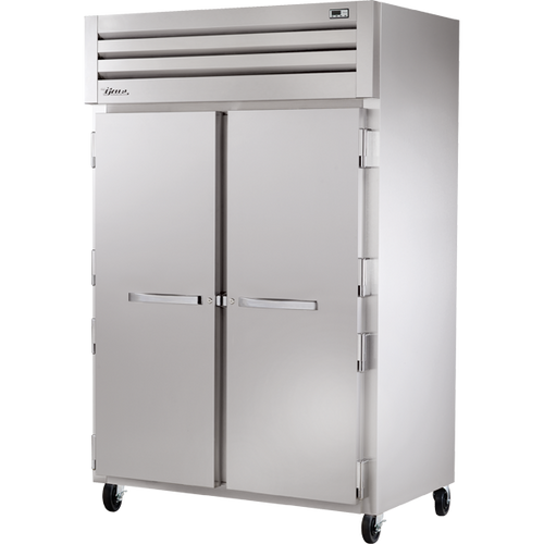 True - Spec Series 53" Stainless Steel Freezer w/ 2 Solid Swing Doors - STG2F-2S-HC