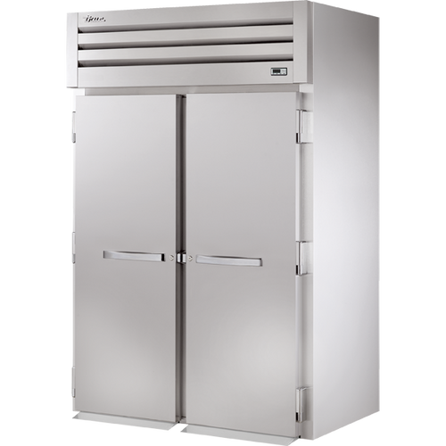 True - Spec Series 68" Stainless Steel Roll-In Refrigerator w/ 2 Solid Swing Doors - STA2RRI89-2S