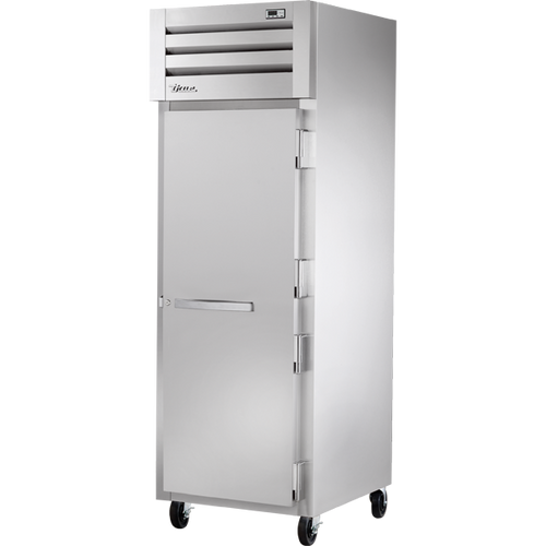 True - Spec Series 27.5" Stainless Steel Refrigerator w/ 1 Solid Swing Door - STA1R-1S-HC